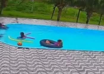 ATENÇÃO PAÍS!! ( VÍDEO) Criança de 5 Anos Morre Afogada em Piscina Residencial