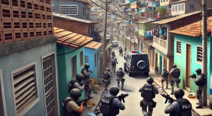 Operação policial contra envolvidos na morte de policial penal em comunidade na Zona Oeste