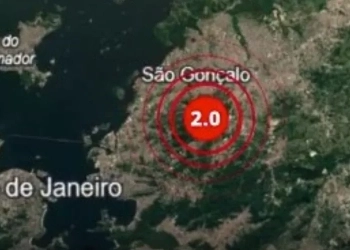 TREMOR DE MAGNITUDE 2.0 NA ESCALA RICHTER ATINGE RJ