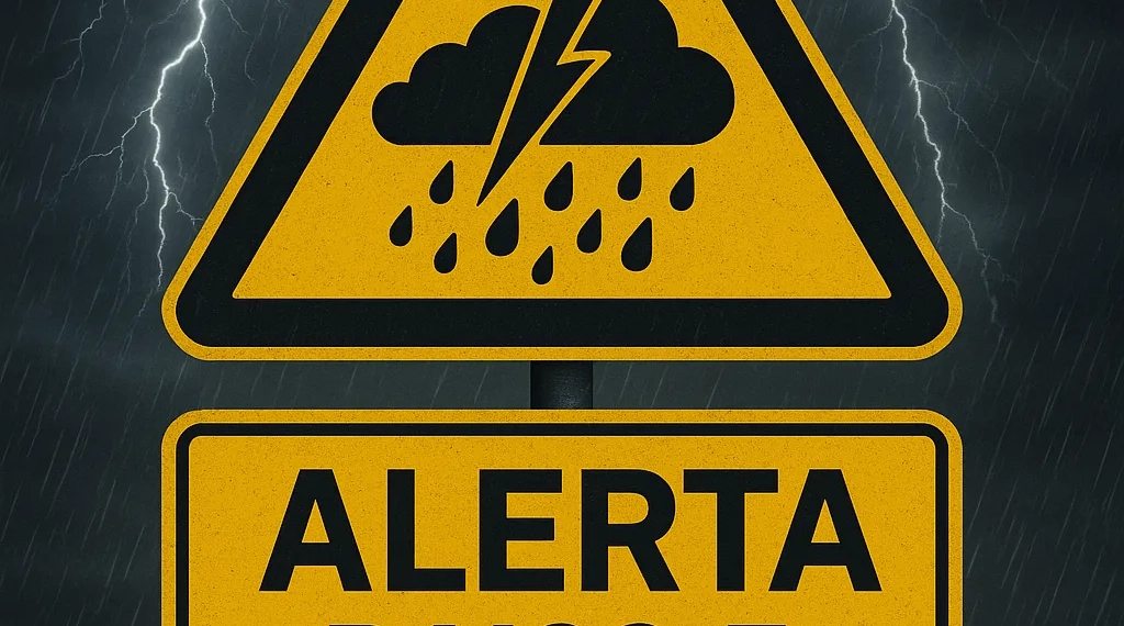 Urgente!! Chuva Forte com Raios e Ventos Intensos Deve Alcançar o Rio nas Próximas Horas