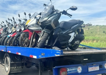 Operação na Av. Brasil Intensifica Combate ao Crime e Remove 15 Motos Irregulares em Campo Grande