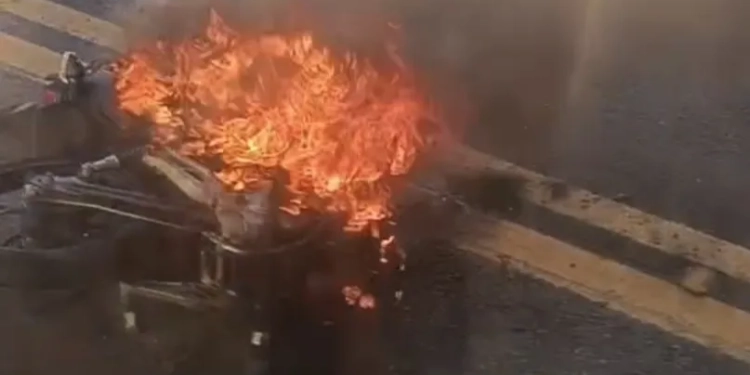 ( VÍDEO FORTE) ACIDENTE E MORTE ENVOLVENDO MOTO NA RIO-SANTOS