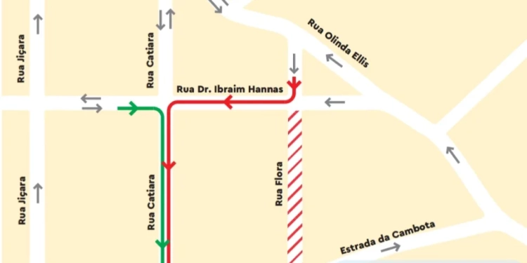 ATENÇÃO, MOTORISTAS: Rua Flora é Fechada em Campo Grande para Obras do Anel Viário