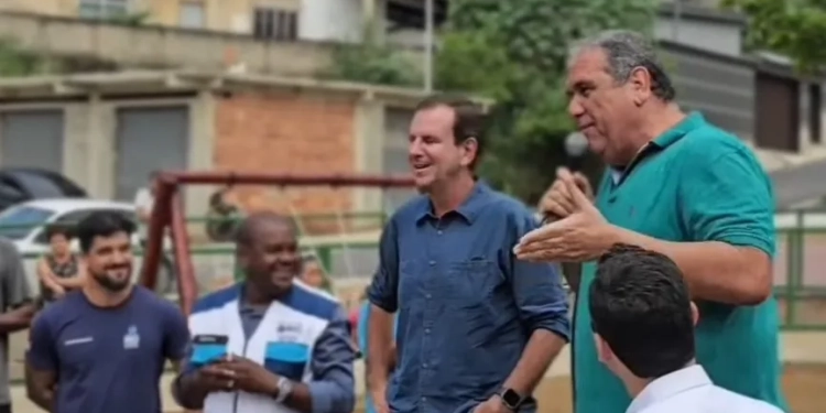 Prefeitura inaugurou Obras de Infraestrutura e Lazer em Santíssimo neste sábado
