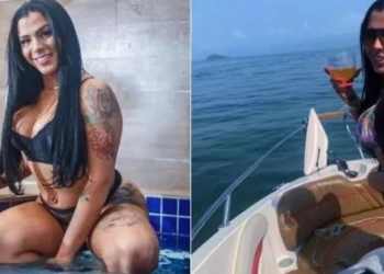 ( fotos) Amante Trans Conhecida como Mulher-Gato Chora Morte de Traficante TH da Maré