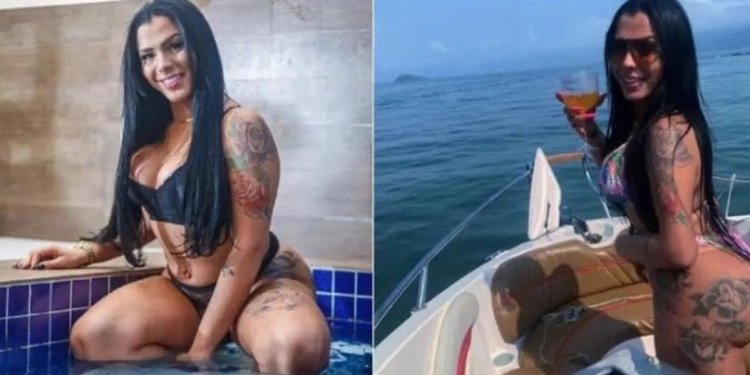 ( fotos) Amante Trans Conhecida como Mulher-Gato Chora Morte de Traficante TH da Maré