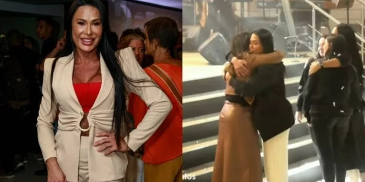 ( VIDEO) GRACYANNE BARBOSA ACEITA JESUS EM CULTO E CHOCA O RIO! “RENASCI DAS CINZAS!”