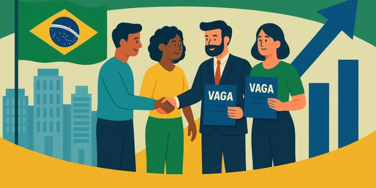 Brasil bate recorde de geração de empregos formais em abril: mais de 257 mil novas vagas