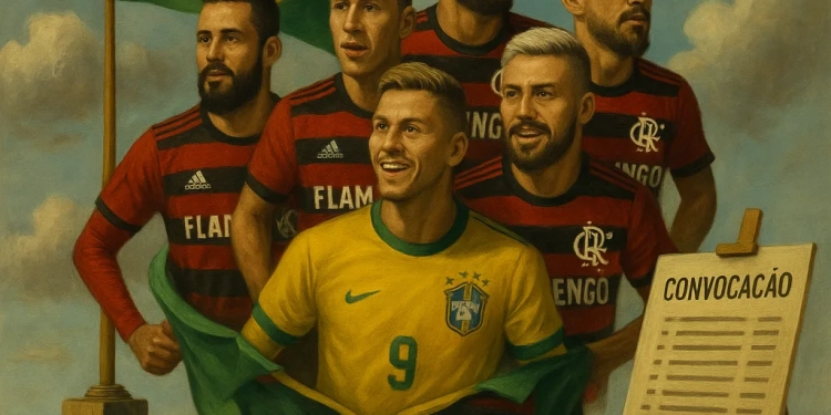 Ancelotti Convoca Cinco Jogadores do Flamengo para as Eliminatórias