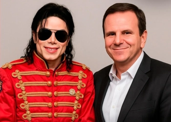 É fake que Eduardo Paes estaria planejando ressuscitar o cantor Michael Jackson para show em Copacabana
