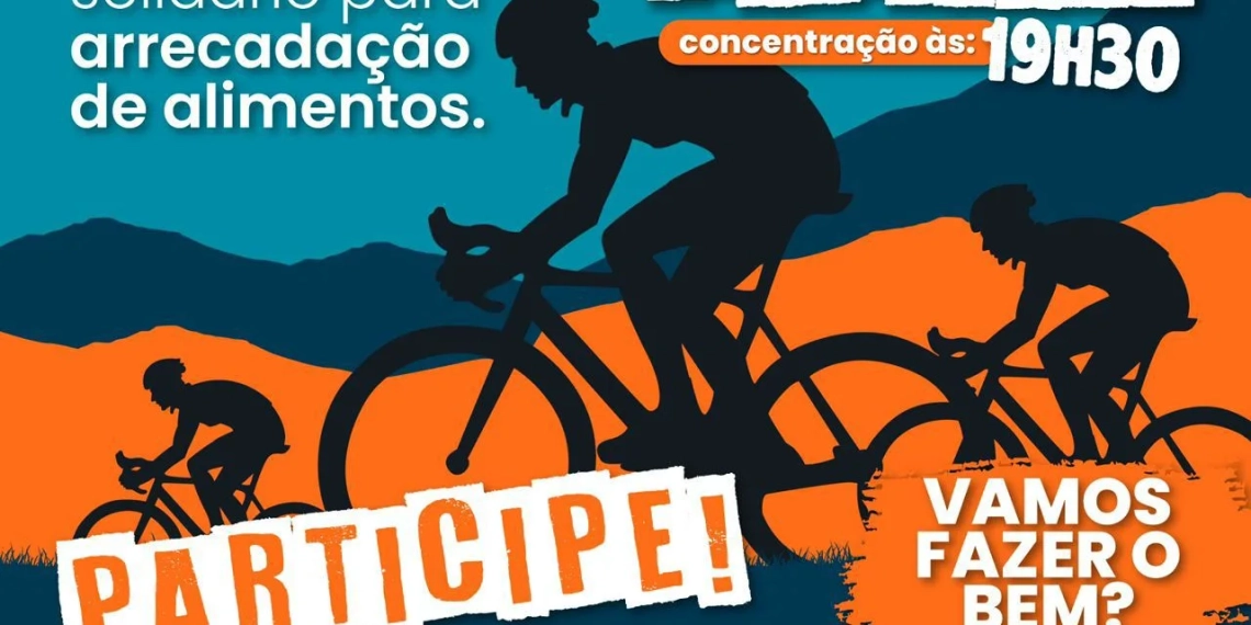 Pedal Solidário – Bora no Pedal! Vamos juntos transformar quilômetros em solidariedade?