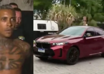MC Poze Tem Carro de R$ 1 Milhão Apreendido: Veículo Vermelho Reforça Suspeita de Ligação com Facção