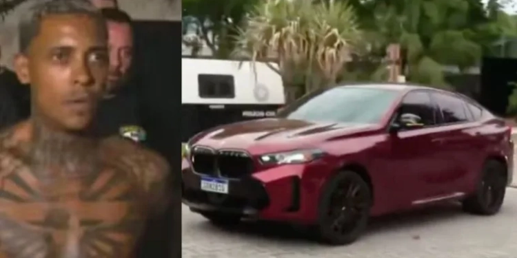 MC Poze Tem Carro de R$ 1 Milhão Apreendido: Veículo Vermelho Reforça Suspeita de Ligação com Facção