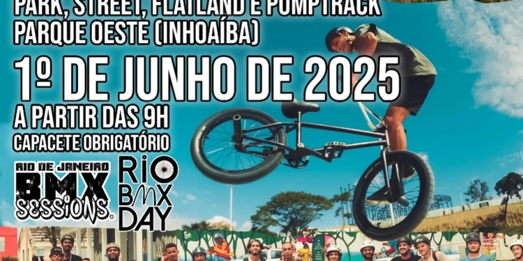 Parque Oeste recebe Encontro BMX Freestyle no Dia 1º de Junho
