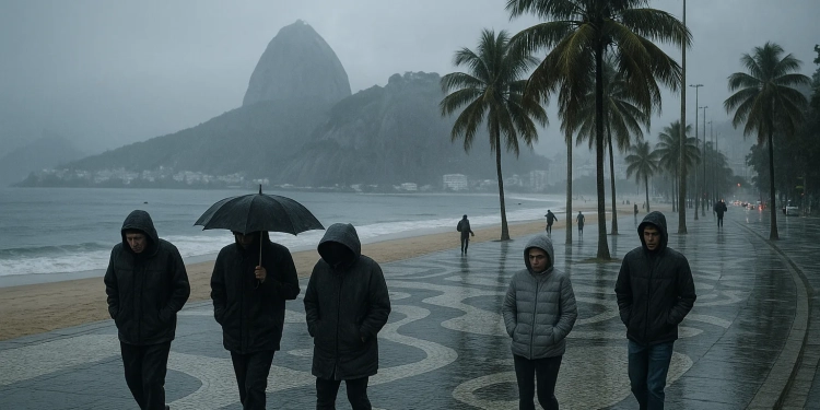 FRIO À VISTA! RIO DE JANEIRO TERÁ QUEDA BRUSCA DE TEMPERATURA A PARTIR DE HOJE