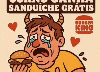 Chifre + Whopper = Amor Próprio” — Burger King dá lanche grátis para cornos no Dia dos Namorados