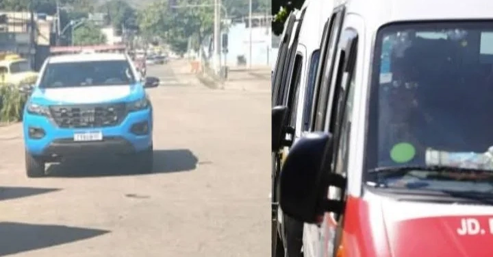 Terror na Zona Oeste: Criminosos Atacam Vans de Passageiros a Tiros e Agridem Motoristas