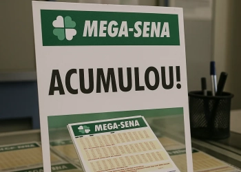 Mega-Sena acumula e prêmio salta para R$ 100 milhões