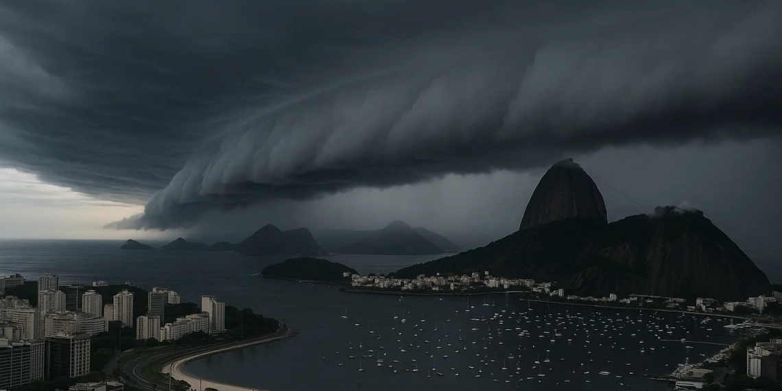 Frente Fria Atinge o Rio com Força: Inmet Emite Alertas para Chuvas Intensa