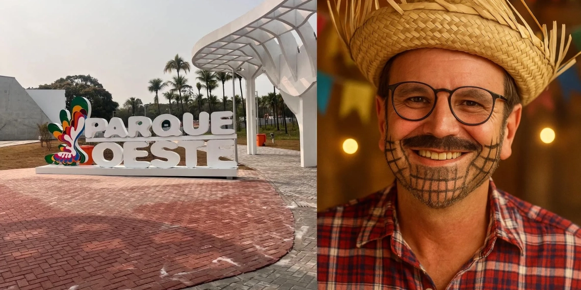 ARRAIÁ BOM DEMAIS, SÔ! PARQUE OESTE VAI FERVENTAR NOS DIAS 5 E 6 DE JULHO COM MUITA FESTA, ALEGRIA E GRATUIDADE