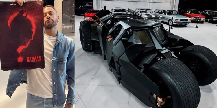 Neymar Realiza Sonho de Infância e Compra Réplica de carro de super herói por R$ 8,3 Milhões