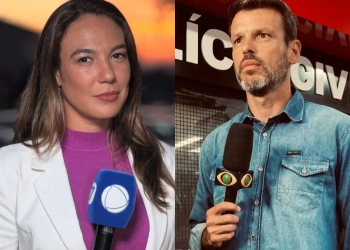 BRIGA AO VIVO! ( VIDEO) REPÓRTER DA BAND AGRIDE COLEGA DA RECORD DURANTE TRANSMISSÃO — CLIMA DE GUERRA ENTRE EMISSORAS!