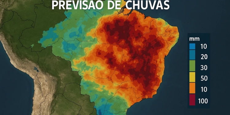 Chuva e Queda de Temperatura Marcam a Noite desta Quarta-feira