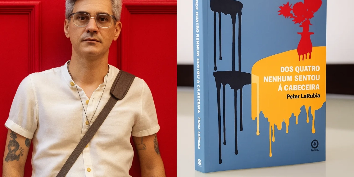 Escritor de Campo Grande Peter LaRubia lança obra que confronta silêncio, culpa e tragédia familiar