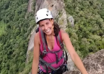 Mulher morre ao cair numa altura de 100 metros fazendo rapel