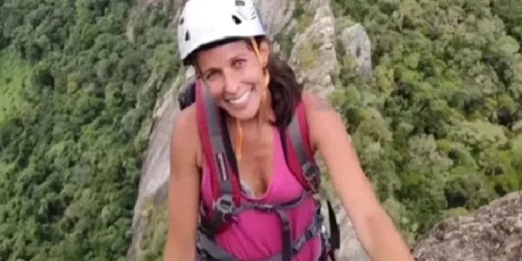 Mulher morre ao cair numa altura de 100 metros fazendo rapel