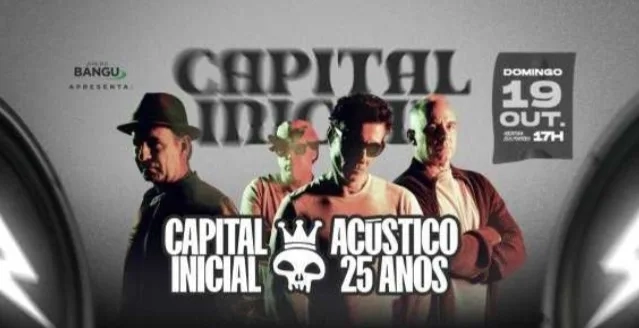 Capital Inicial Acústico 25 Anos agita a Zona Oeste com show imperdível no Bangu Shopping