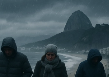 TREMENDO DE FRIO! RIO DE JANEIRO REGISTRA A TARDE MAIS GELADA DO ANO COM APENAS 19,6°C