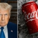 Trump quer mudar fórmula da Coca nos EUA — e plano pode afetar diretamente no Brasil