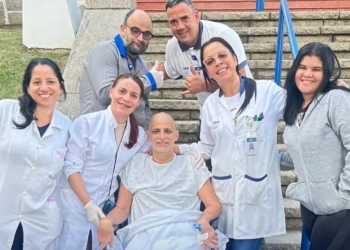 Hospital Municipal Rocha Faria promove atividades de bem estar e banhos de sol para pacientes internados