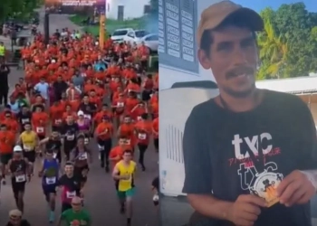 ( Video) Bêbado de chinelo” vence corrida e viraliza: Isaque derrota atletas profissionais e vira herói da zoeira brasileira