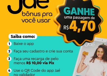 Urgente!! Promoção Imperdível: Novos Usuários do Jaé Ganham Passagem Grátis!