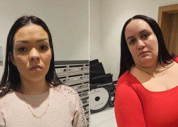 DUAS CRIMINOSAS FORAM PRESAS ENQUANTO ALMOÇAVAM NUM SHOPPING NA ZONA OESTE