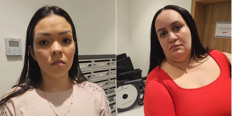 DUAS CRIMINOSAS FORAM PRESAS ENQUANTO ALMOÇAVAM NUM SHOPPING NA ZONA OESTE
