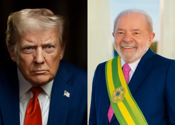 Trump faz aceno a Lula em meio a crise diplomática e afirma: “Amo o povo do Brasil, Lula pode me ligar a qualquer momento