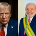 Trump faz aceno a Lula em meio a crise diplomática e afirma: “Amo o povo do Brasil, Lula pode me ligar a qualquer momento