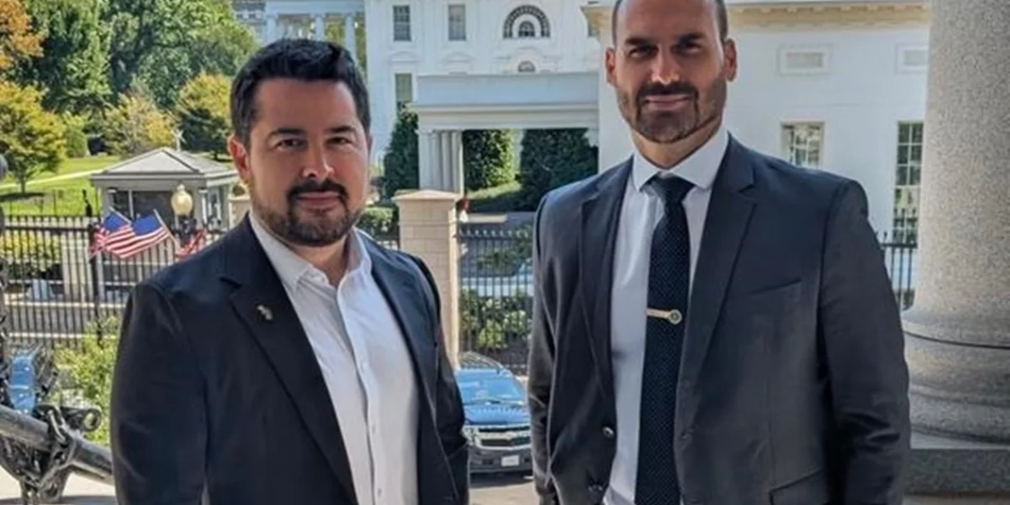 URGENTE: PGR DENUNCIA EDUARDO BOLSONARO E PAULO FIGUEIREDO POR COAÇÃO AO STF