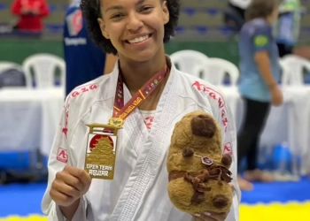 Orgulho de Campo Grande: Atleta Lavínia Costa conquista ouro no Open Team Aguiar e soma pontos no ranking nacional