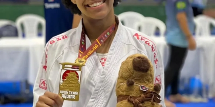 Orgulho de Campo Grande: Atleta Lavínia Costa conquista ouro no Open Team Aguiar e soma pontos no ranking nacional