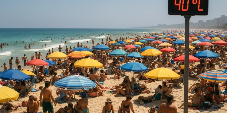 Rio de Janeiro se prepara para semana de calor intenso e sem previsão de chuva