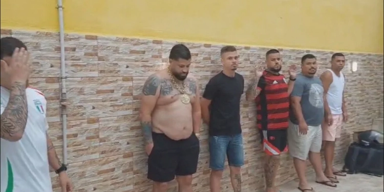 URGENTE!! POLICIA CIVIL PRENDE 4 MILICIANOS NUM SALÃO DE FESTAS EM PACIÊNCIA