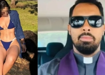 ( VIDEO) PADRE É FLAGRADO COM NOIVA DENTRO DE CASA PAROQUIAL E NEGA CASO — “ELA SÓ QUERIA TOMAR UM BANHO!”