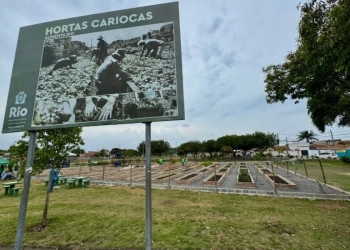 Horta de Sepetiba é inaugurada com capacidade para produzir 6 toneladas de alimentos por ano