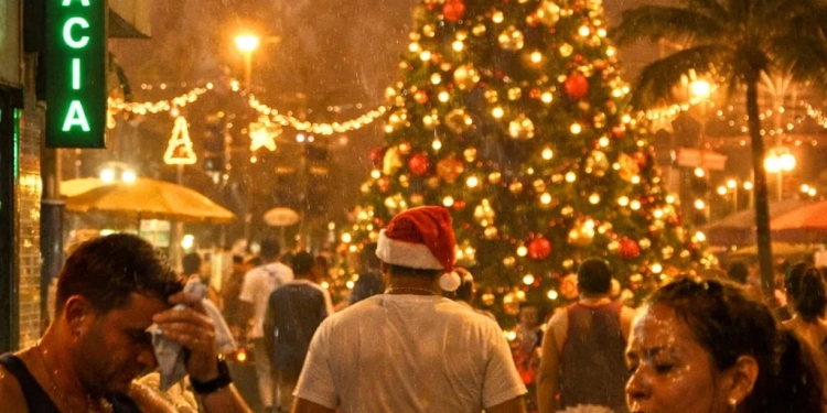 Natal de Fogo: Rio de Janeiro Pode Ter a Véspera Mais Quente dos Últimos Anos, com Termômetros a 40 °C