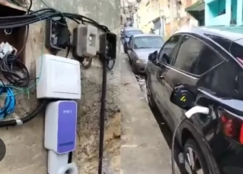 Carros elétricos viram alvo do crime no Rio e tráfico instala pontos de recarga clandestinos em favelas