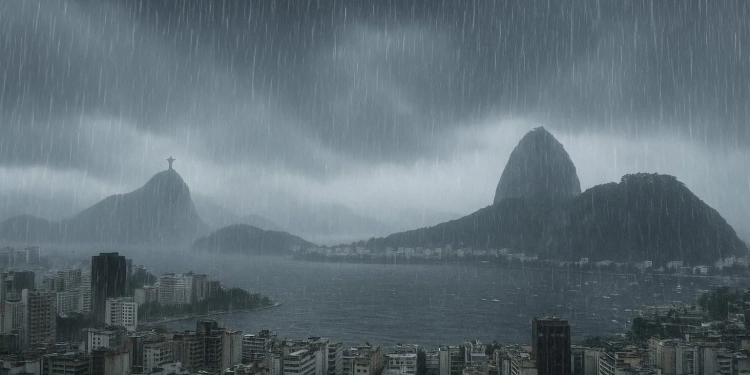 INVERÃO CARIOCA: Rio quebra tradição do calor extremo e vive semana com cara de julho